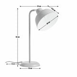 Argos Home Benson metal table lamp mustard, imported from the UK