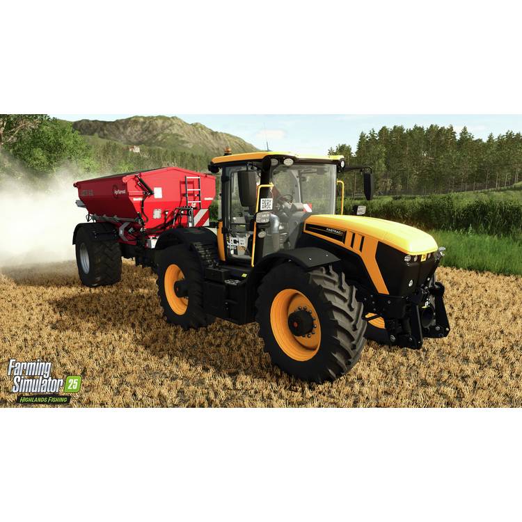 Farming Simulator 25 Highlands Fishing Edition PS5 game, imported from the UK