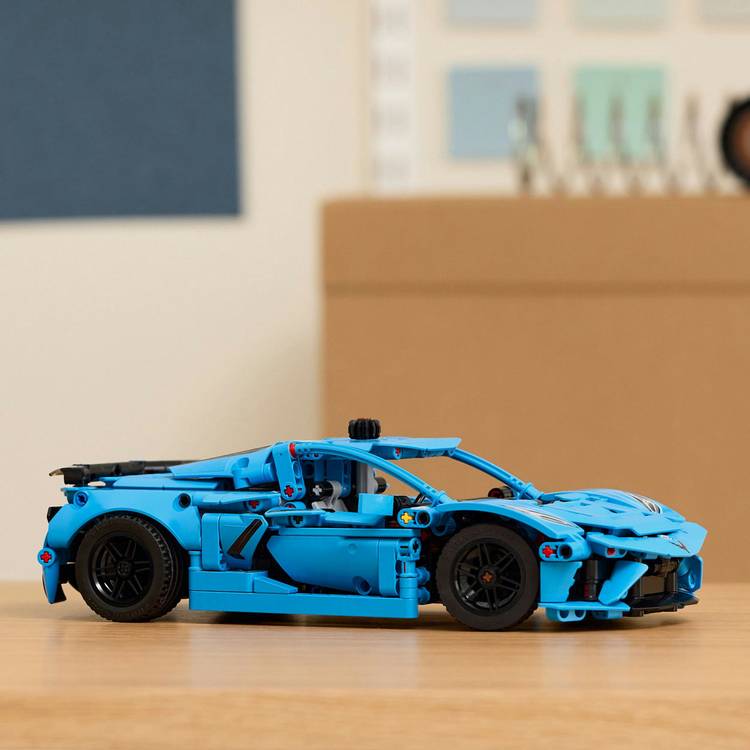 LEGO Technic Corvette Stingray car model building kit, UK version