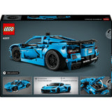 LEGO Technic Corvette Stingray car model building kit, UK version