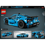 LEGO Technic Corvette Stingray car model building kit, UK version