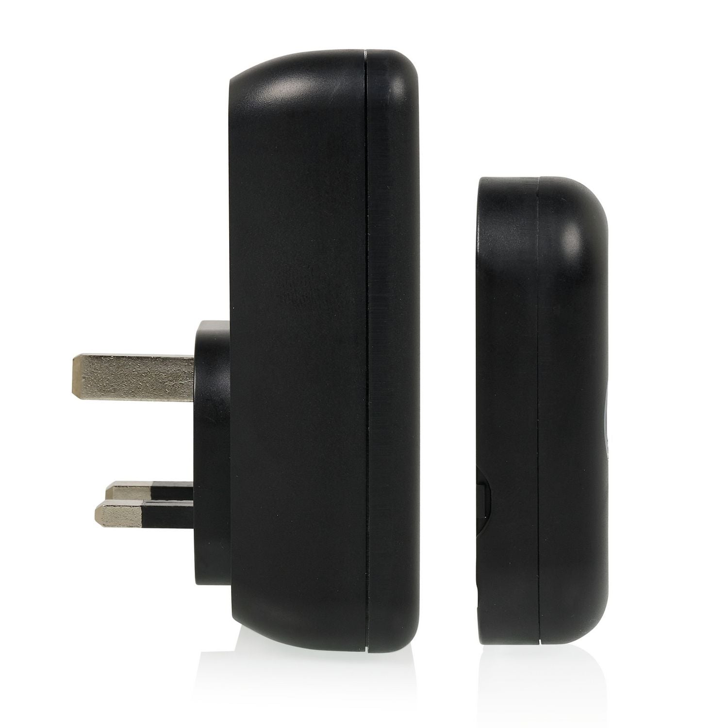 Byron wireless doorbell set black, UK version