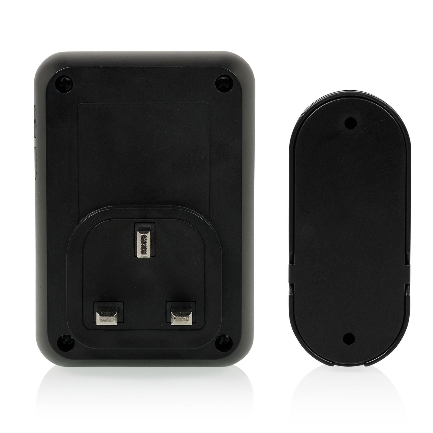 Byron wireless doorbell set black, UK version