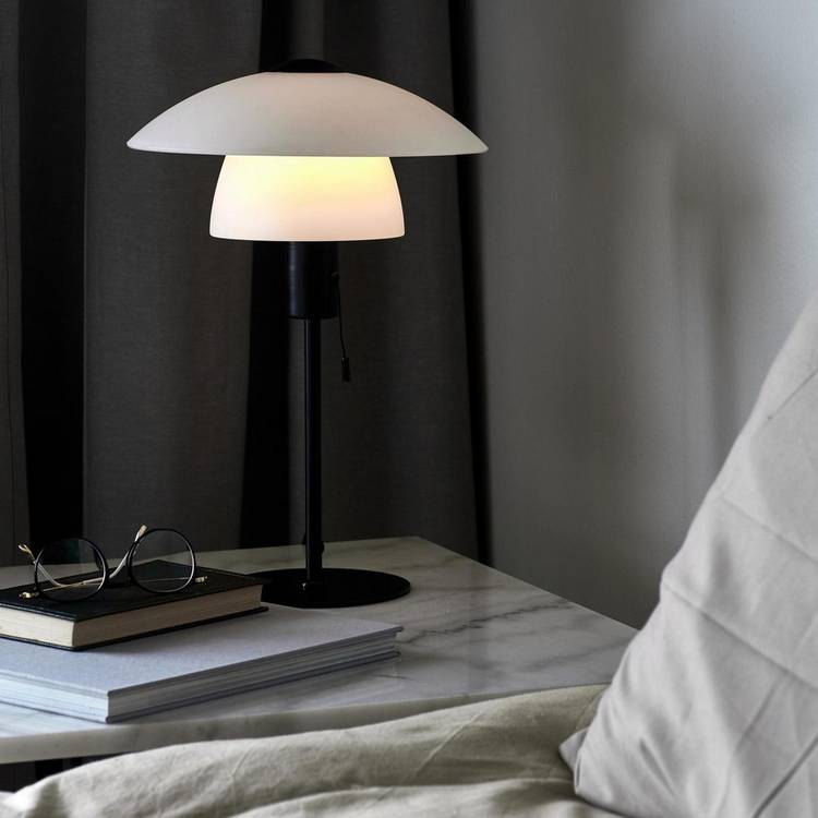 Nordlux Verona LED table lamp black - British product