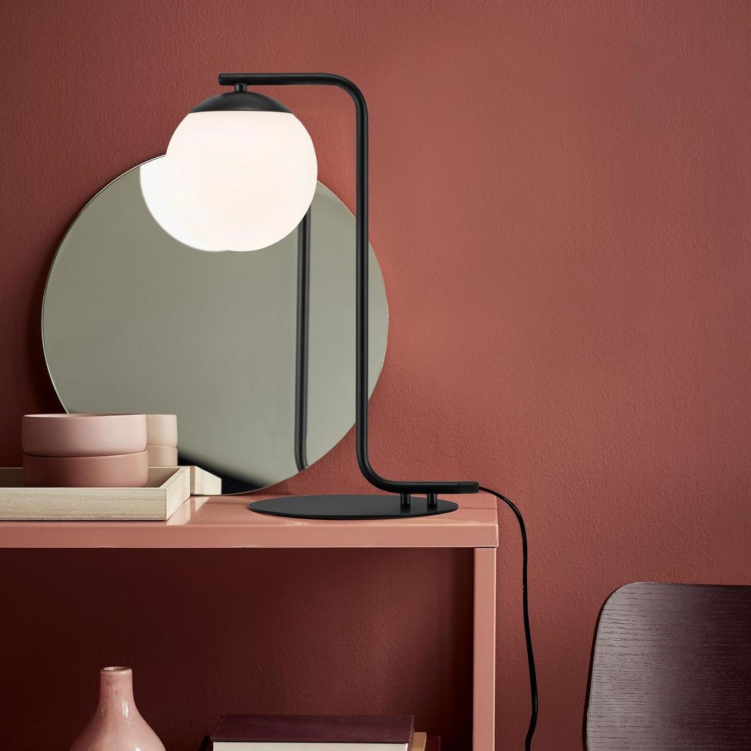 Nordlux Grant LED Table Lamp - Black