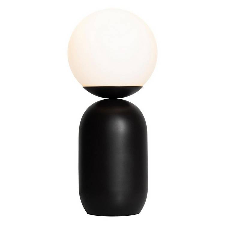 Nordlux Notti table lamp black 34.5cm height, UK version