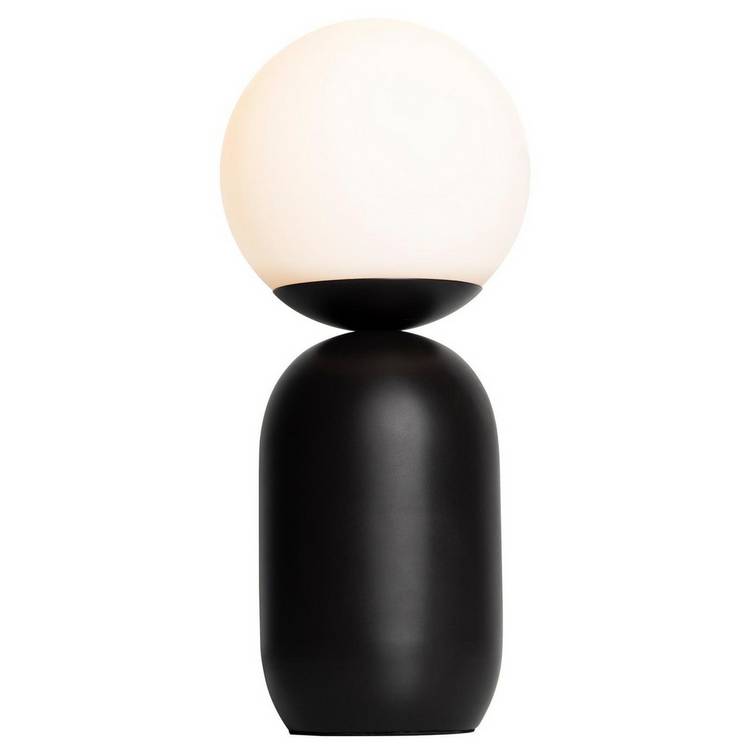 Nordlux Notti table lamp black 34.5cm height, UK version