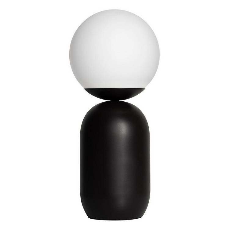 Nordlux Notti table lamp black 34.5cm height, UK version