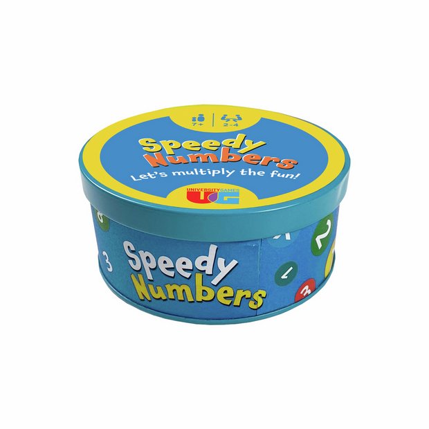 Speedy Numbers Games multiplication card game, imported from the UK