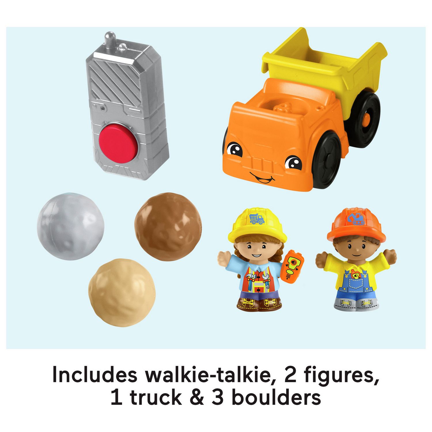 Fisher-Price Little People Work Together Construction Site playset, imported from the UK