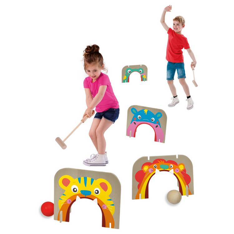 SES Creative Croquet and Bean Bag Toss set, imported from the UK