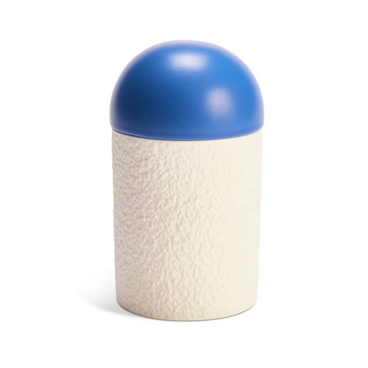 Habitat Ceramic Candle Santorini, imported from the UK