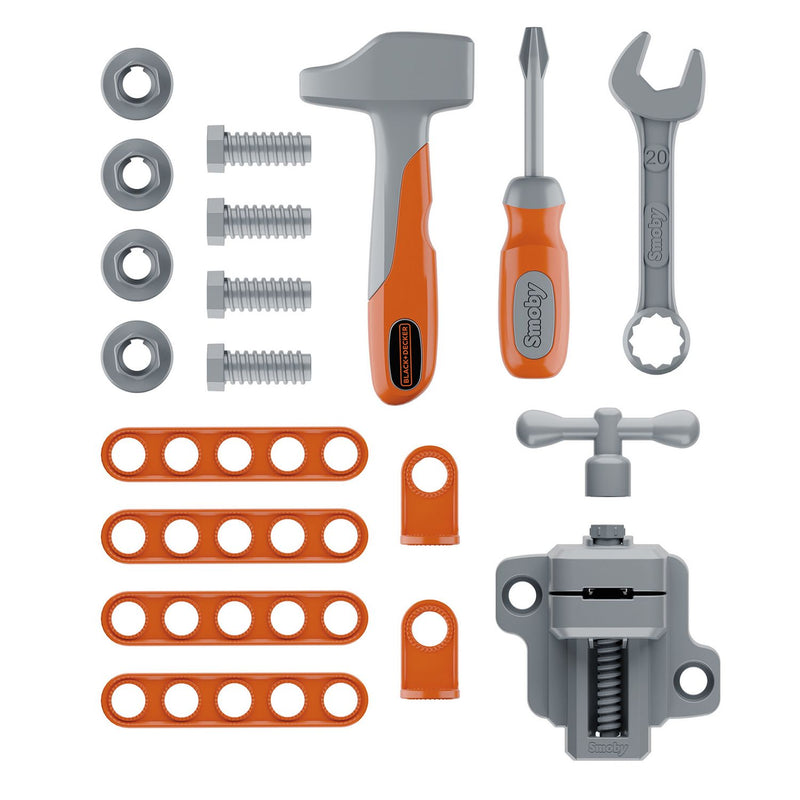 Smoby Black & Decker Devil Workmate toy workbench, UK version