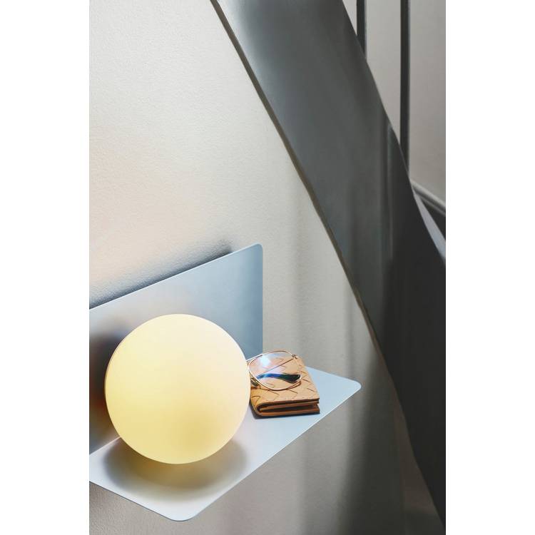 Nordlux Lilibeth blue wall light with shelf - (British brand)