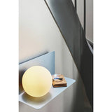 Nordlux Lilibeth blue wall light with shelf - (British brand)