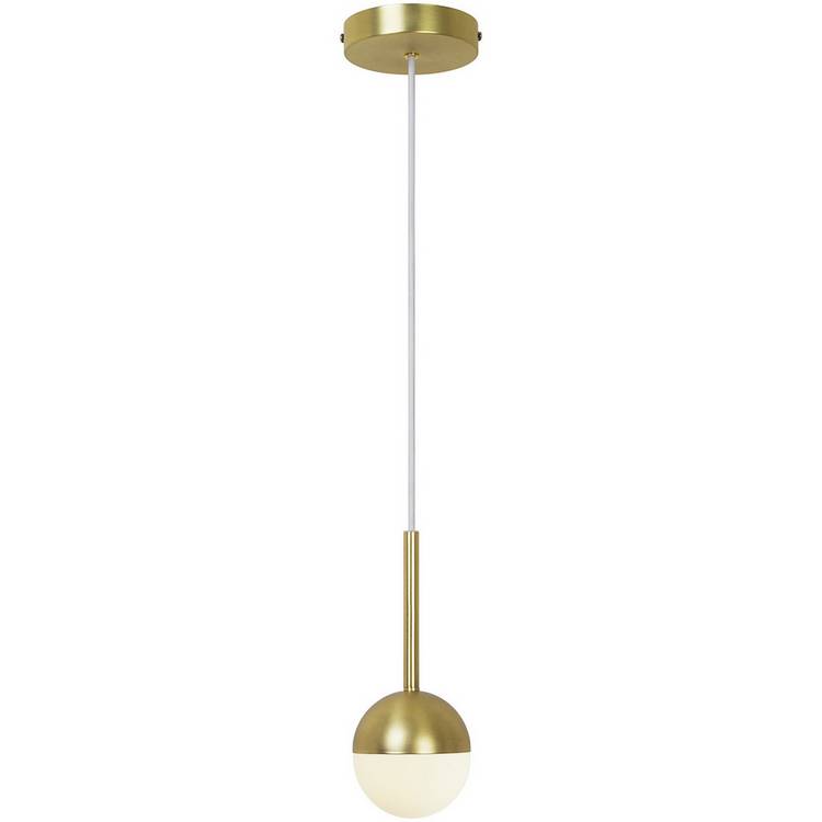 The Nordlux Contina brass pendant light, UK version