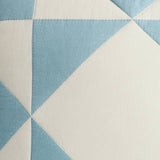 Habitat quilted cushion blue and cream 50x50cm, imported from the UK