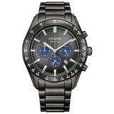 Citizen watch grey dial black bracelet 43mm - British product