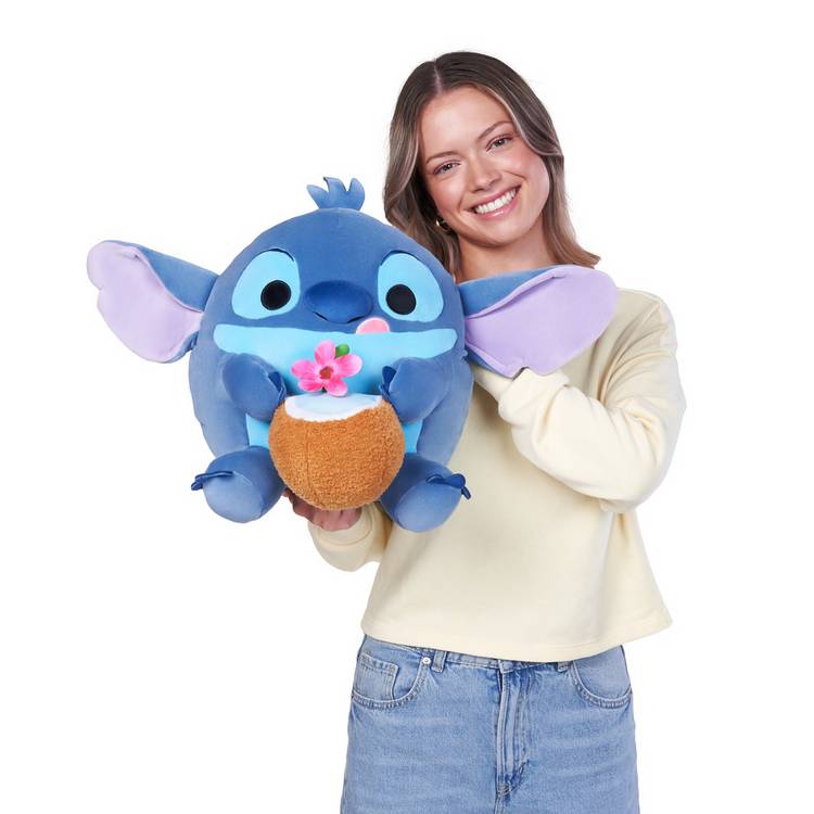 Snackles Disney Stitch coconut soft toy 14 inch (British brand)