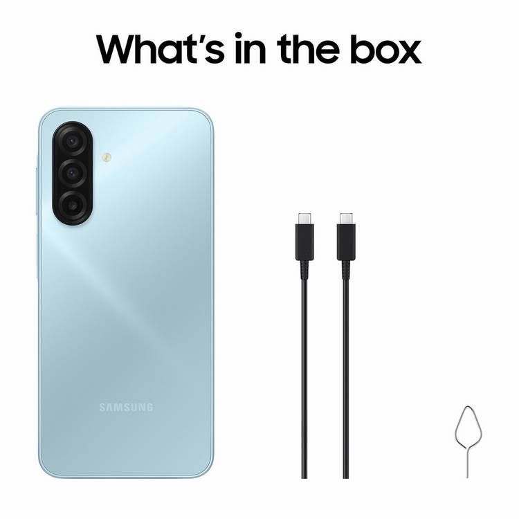 Samsung Galaxy A17 blue smartphone 128GB - British product