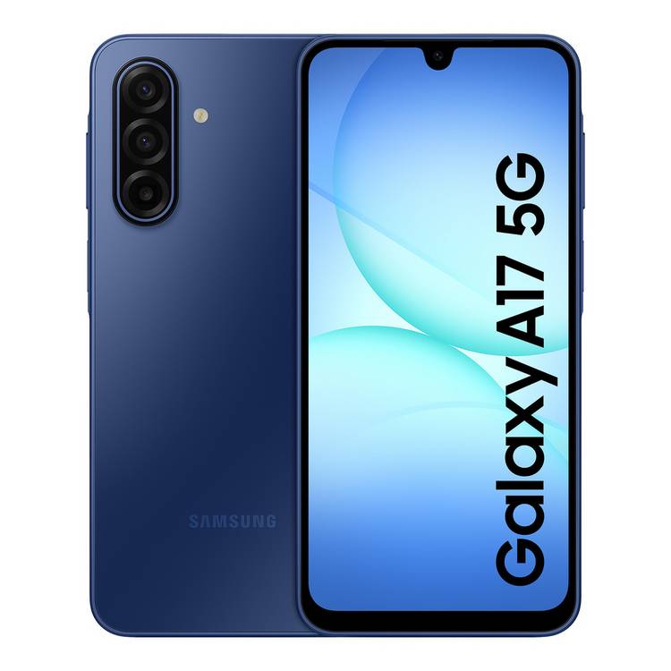 Samsung Galaxy A17 5G phone Blue 128GB, UK version