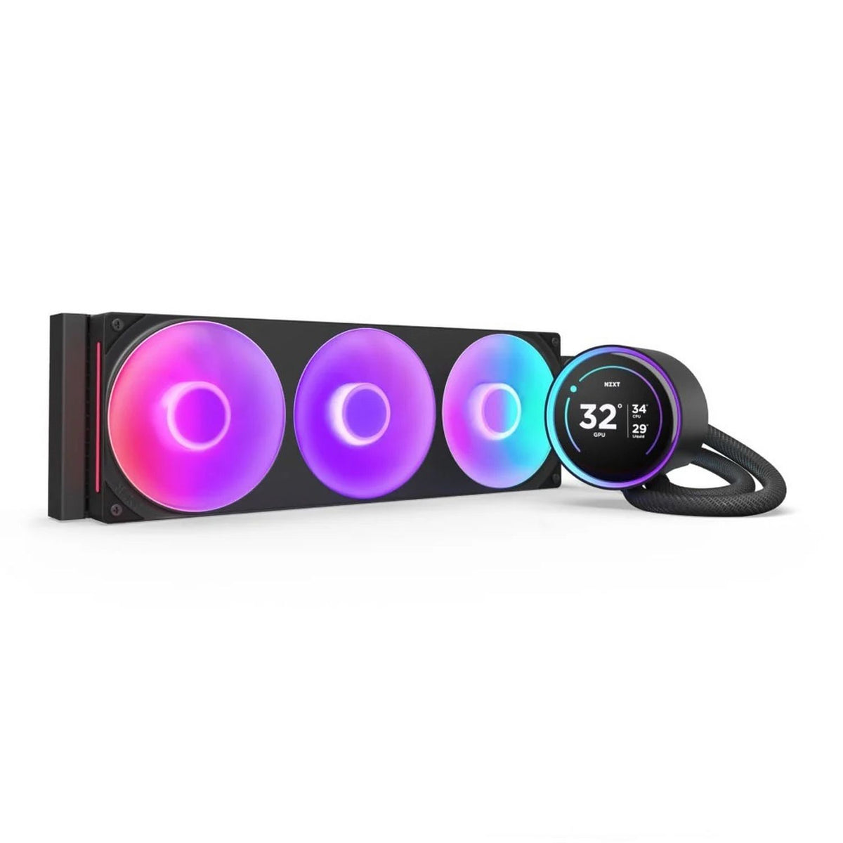 NZXT Kraken Elite RGB liquid CPU cooler 360mm, UK version