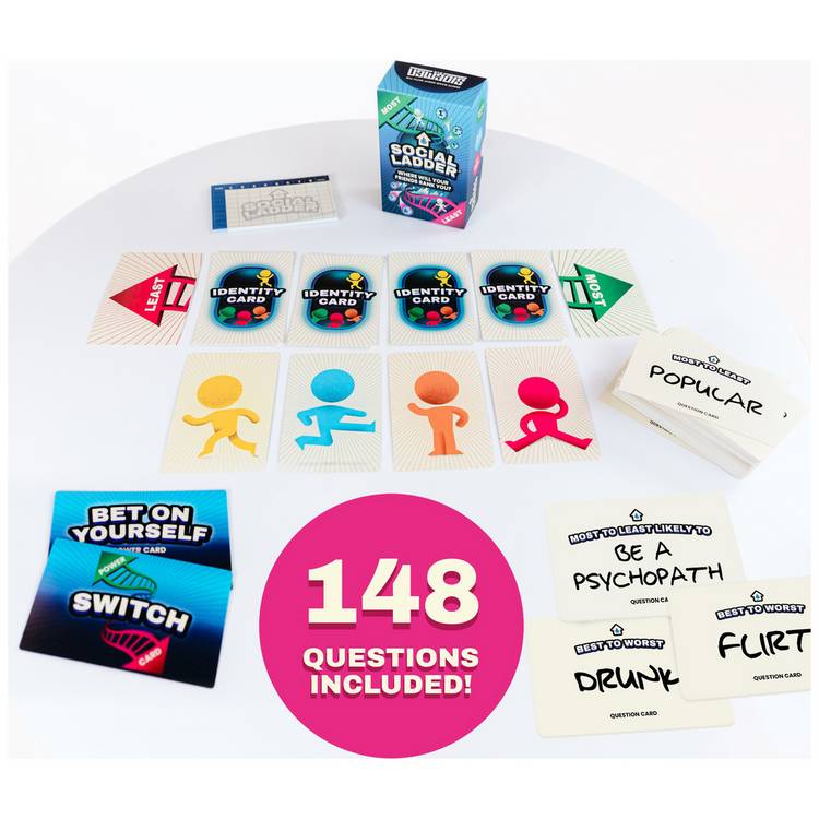 Sidemen Games Social Ladder card game (British brand)
