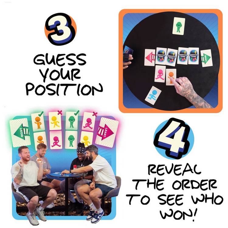 Sidemen Games Social Ladder card game (British brand)