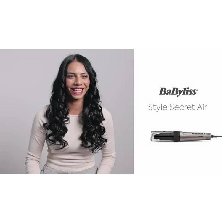 BaByliss Style Secret Air automatic hair curler, imported from the UK