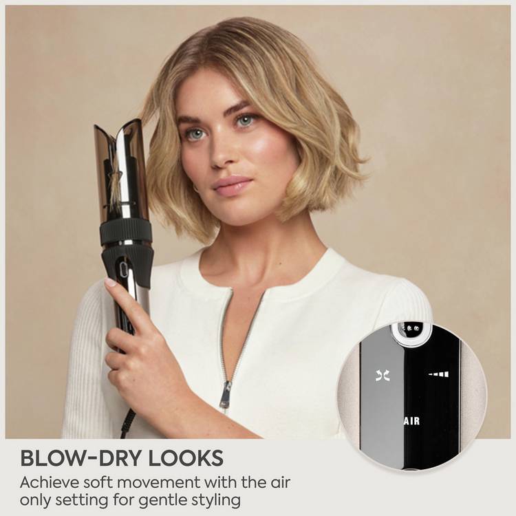 BaByliss Style Secret Air automatic hair curler, imported from the UK