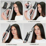 BaByliss Style Secret Air automatic hair curler, imported from the UK