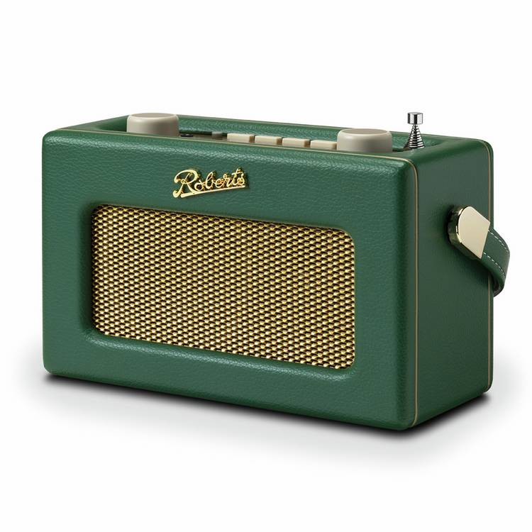 Roberts Revival Uno Deep Green compact DAB radio (British brand)