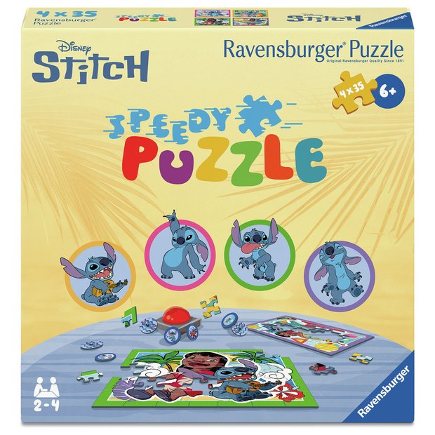 Ravensburger Disney Stitch Speedy 35-piece puzzle - British product