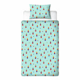 LEGO Brick Cream kids bedding set single, imported from the UK