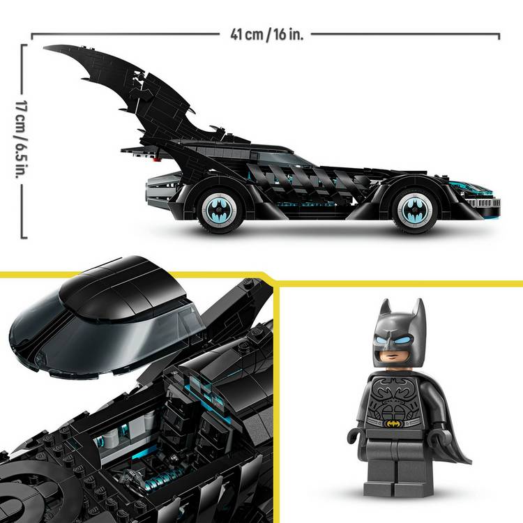 LEGO Batman Forever Batmobile toy car 41cm - British product
