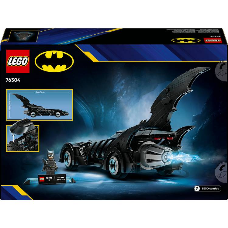 LEGO Batman Forever Batmobile toy car 41cm - British product