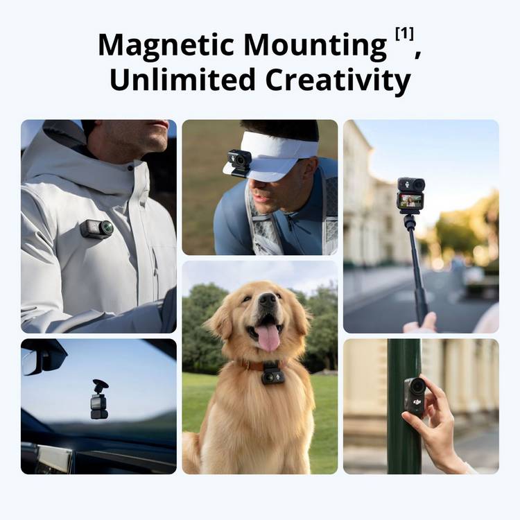 DJI Osmo Nano action camera 128GB combo - British product