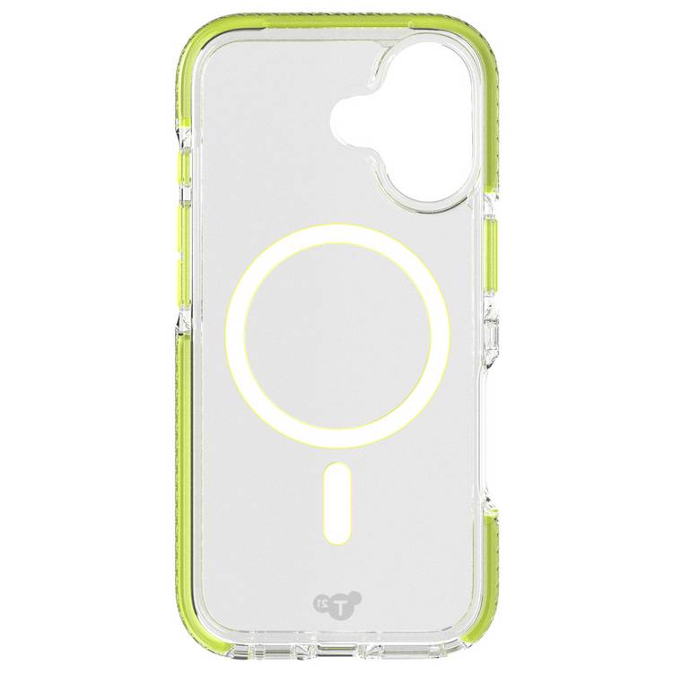 Tech21 EvoCrystal Glow green iPhone 17 case, UK version