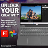 Acer Chromebook Plus 16in grey laptop, UK version
