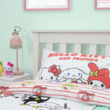 Hello Kitty reversible kids bedding set single (British brand)