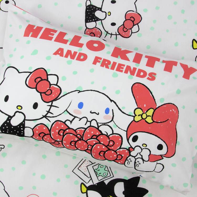 Hello Kitty reversible kids bedding set single (British brand)