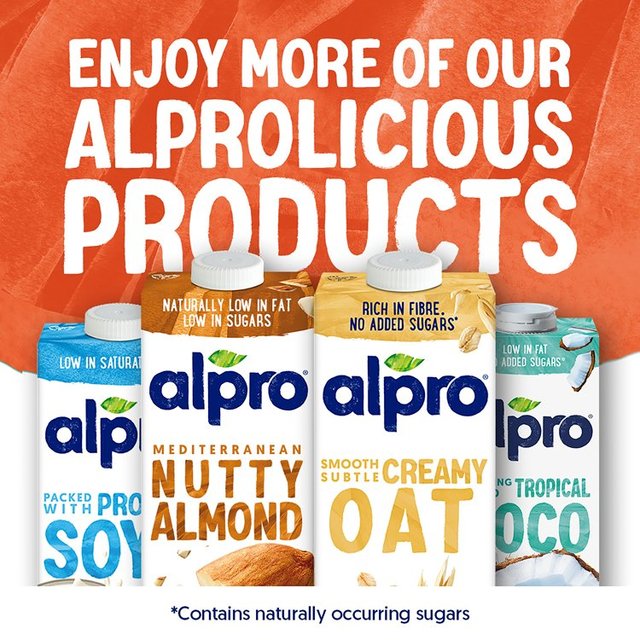 Alpro Almond No Sugars Long Life Drink   1L GOODS M&S   