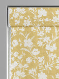Laura Ashley Gold Rye roman blind floral design, UK version