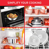 Tefal Ingenio stainless steel cookware set 8 piece, UK version