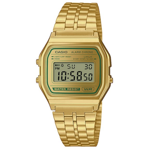 Casio watch vintage green dial (British brand)