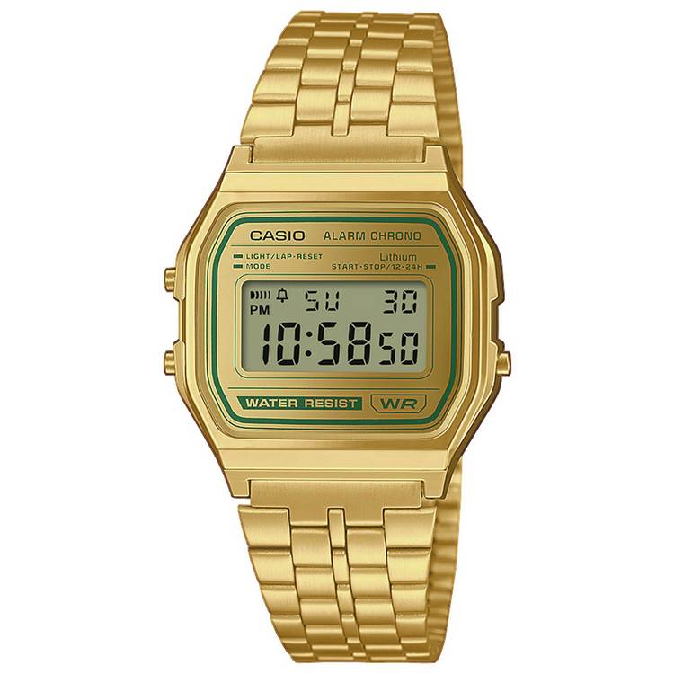 Casio watch vintage green dial (British brand)