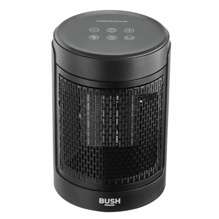 Bush 1.5kW digital oscillating PTC fan heater - British product