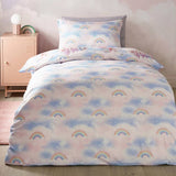 Catherine Lansfield Candy Unicorn single bedding set, imported from the UK