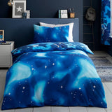 Catherine Lansfield kids bedding set Ombre Star Blue single - British product