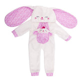 DesignAfriend flower bunny doll outfit 18 inch, UK version